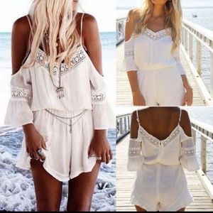 Fashion Off the shoulder Jumpsuit